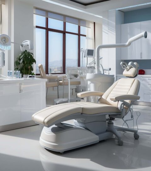 beautiful operatory and modern dental office