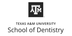 logo for the texas am school of dentistry